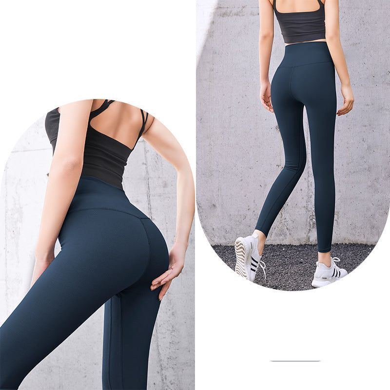 Fitness Yoga Pants High Waist Leggings Running Sports - Jointcorp