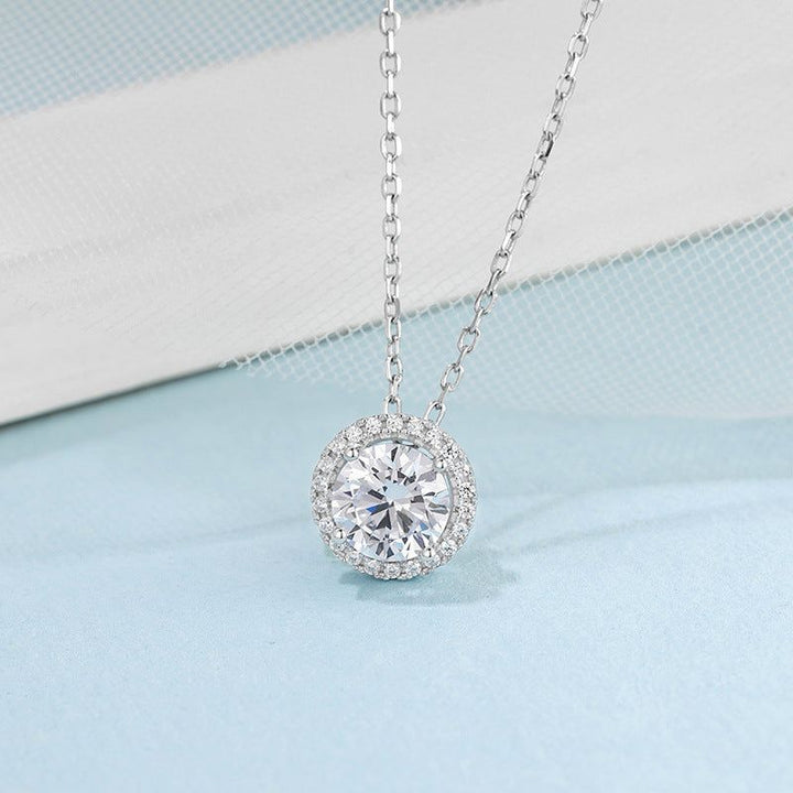 S925 Sterling Silver Moissanite Jewelry Set - Jointcorp