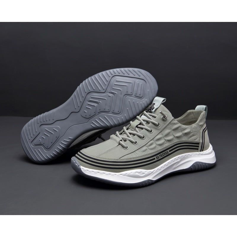 Fashion Summer Ice Silk Casual Men's Shoes