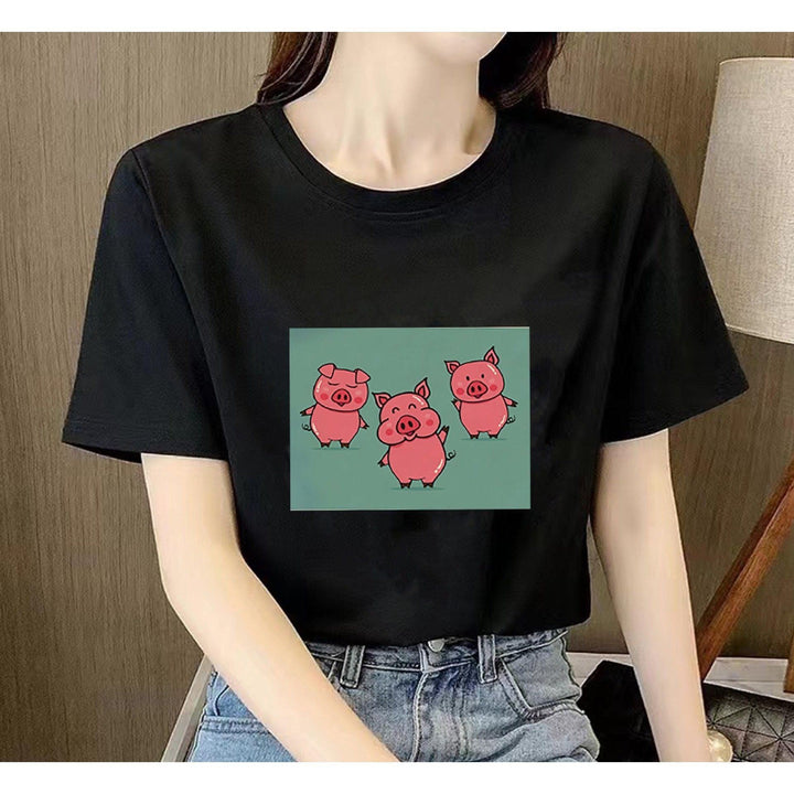 Fashionable Loose Printed Top For Women - Jointcorp