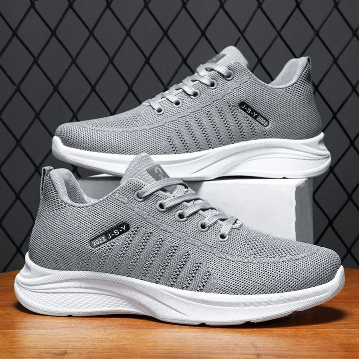 Summer New Fly Woven Mesh Breathable Shoes Comfortable Casual - Jointcorp