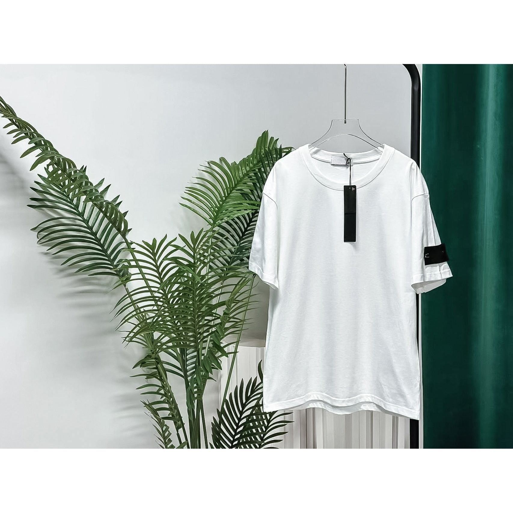 Men's T-shirts: Cotton, Fashion, Short Sleeve, Korean Style, Streetwear