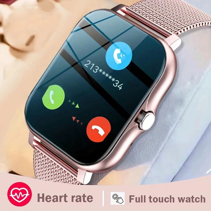 Smart Watch Men Touch Call Fitness Tracker Waterproof Smartwatch