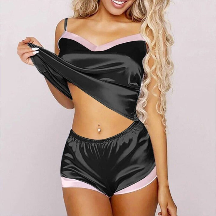 Pajamas Satin Silk Sleepwear Set for Women's - Jointcorp