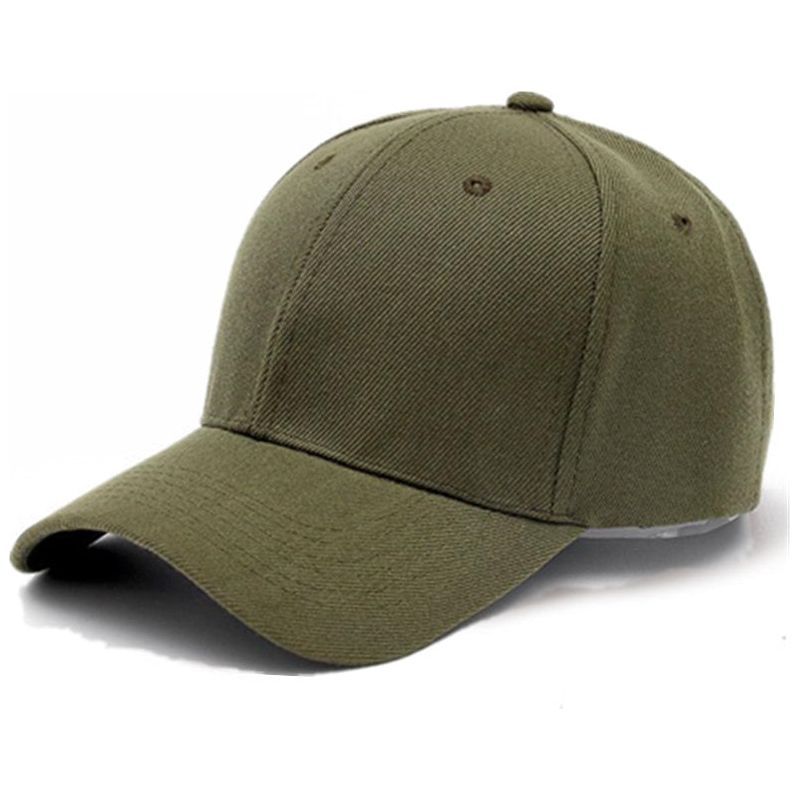 Cap Casual Plain Acrylic Baseball Cap Adjustable Snapback Hats For Men - Jointcorp