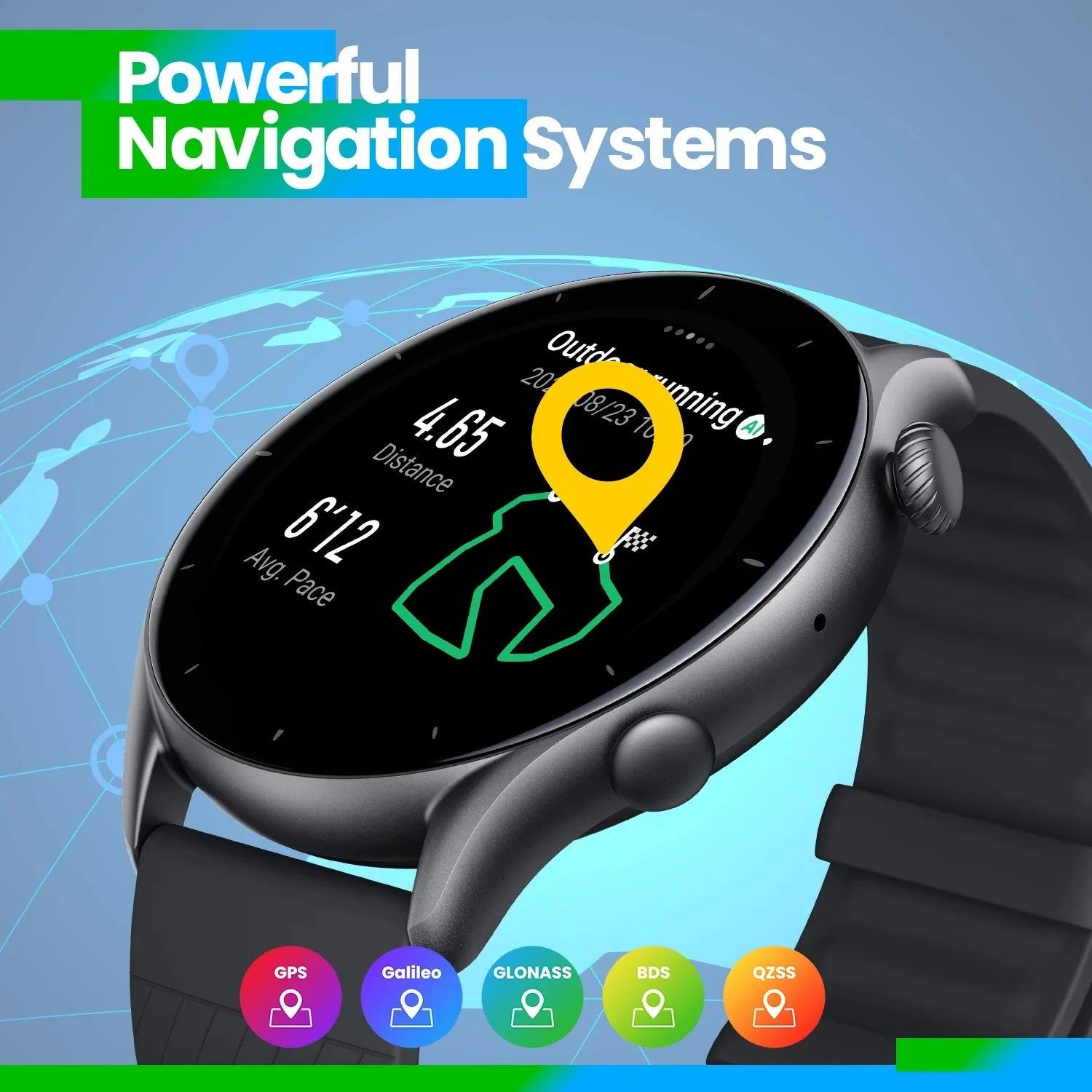 New Amazfit GTR 3 GTR3 GTR-3 Smartwatch Alexa Built-in Health Monitoring 1.39" AMOLED Display Smart Watch for Android IOS Phone