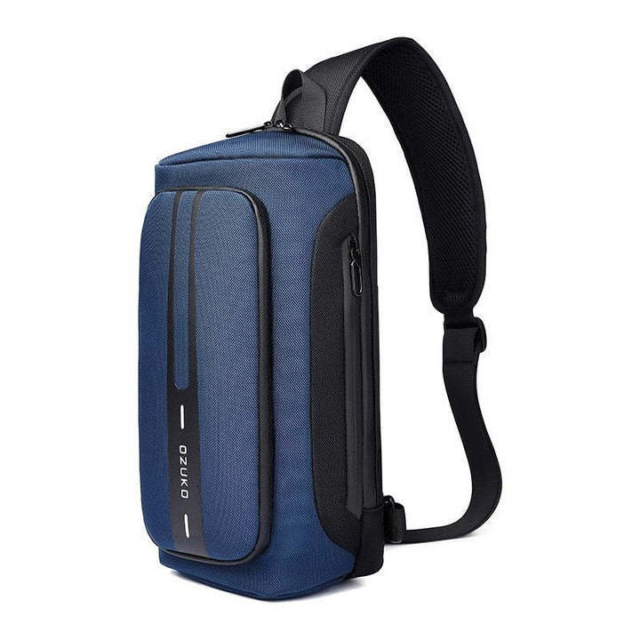 Waterproof Crossbody Bag w/USB & Outdoor Chest Pack - Jointcorp
