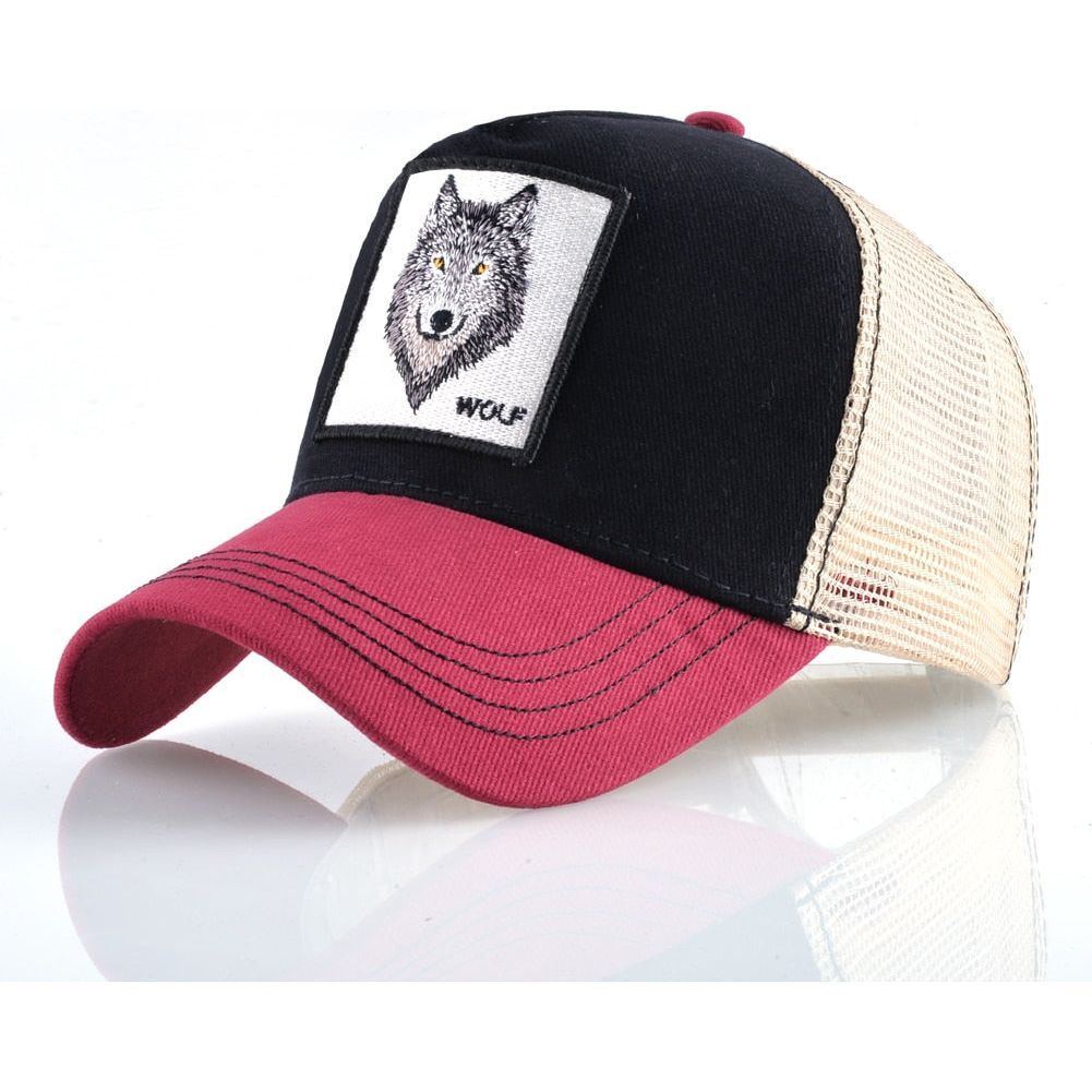 Baseball Cap for Men High Quality With Animals Patch