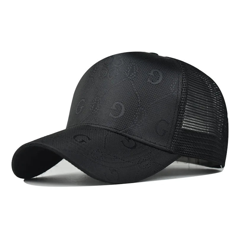 Summer2021 Quick Drying Baseball Caps Men Women Plaid Letter Casual Mesh Sun Protection Breathable Adjustable Gorras Snapback