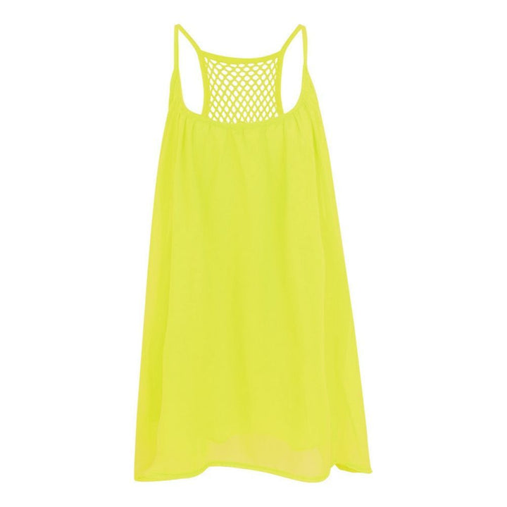 Women beach dress fluorescence female summer dress chiffon voile women dress plus size - Jointcorp