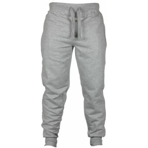 High Waist Mens Jogger Pants Sweatpants Fleece Terry Active Gym Lounge Sleep Slim Fit plus - Jointcorp