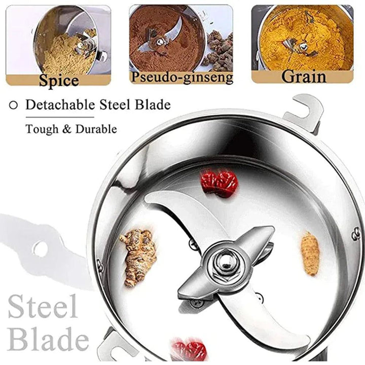 800g Swing Type Spices Grinder Grains Spices Hebals Cereals Dry Food Grinder  Electric Grain Mill Grinder Powder Crusher