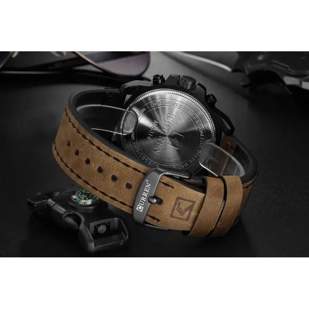 CURREN Watches Waterproof Sport for Mens