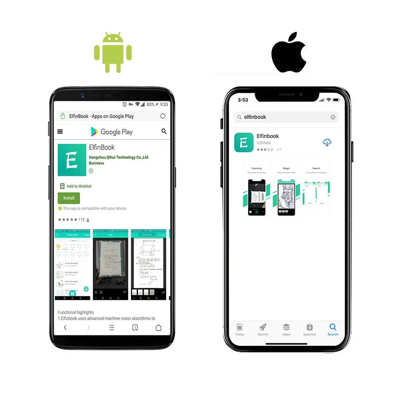 Erasable Notebook Paper Reusable Smart Wirebound Notebook Cloud Storage Flash Storage, App Connection