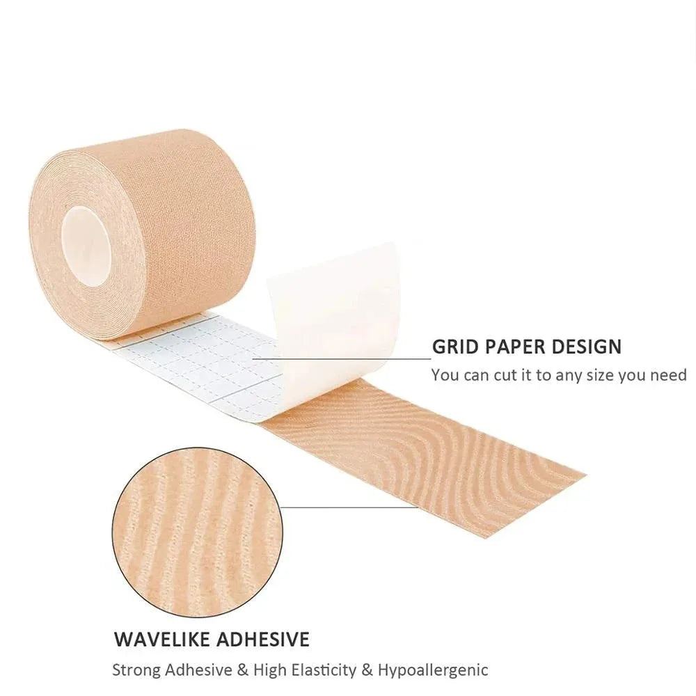 Kinesiology Tape Gym Fitness Bandages Sports Elastic Breathable Cotton Adhesive Tension Injury Boxing Knee  Muscle Pain Relief