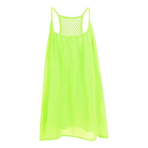 Women beach dress fluorescence female summer dress chiffon voile women dress plus size - Jointcorp