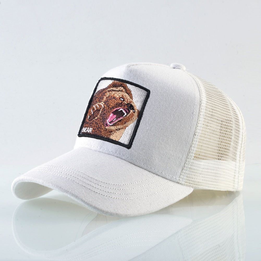Baseball Cap for Men High Quality With Animals Patch