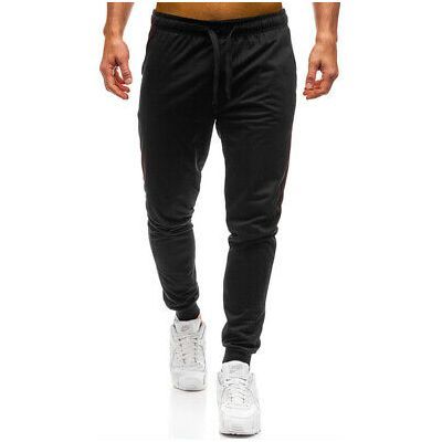 High Waist Mens Jogger Pants Sweatpants Fleece Terry Active Gym Lounge Sleep Slim Fit plus - Jointcorp