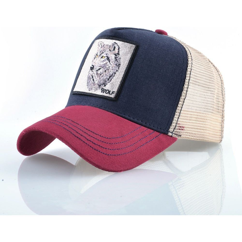 Baseball Cap for Men High Quality With Animals Patch