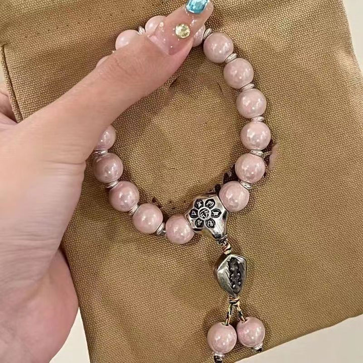 Couple's Ceramic Lucky Bead Bracelet Ornament - Jointcorp