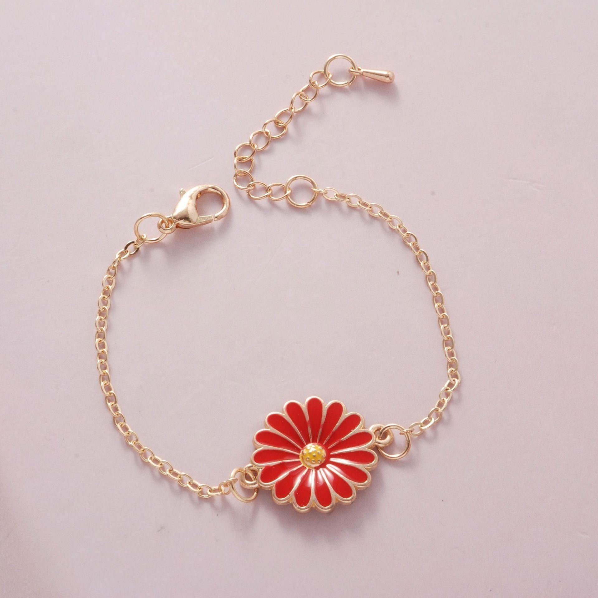 Women's Fashion Simple Alloy Daisy Bracelet - Jointcorp