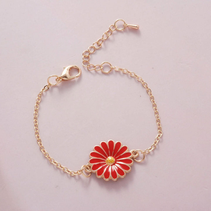 Women's Fashion Simple Alloy Daisy Bracelet - Jointcorp