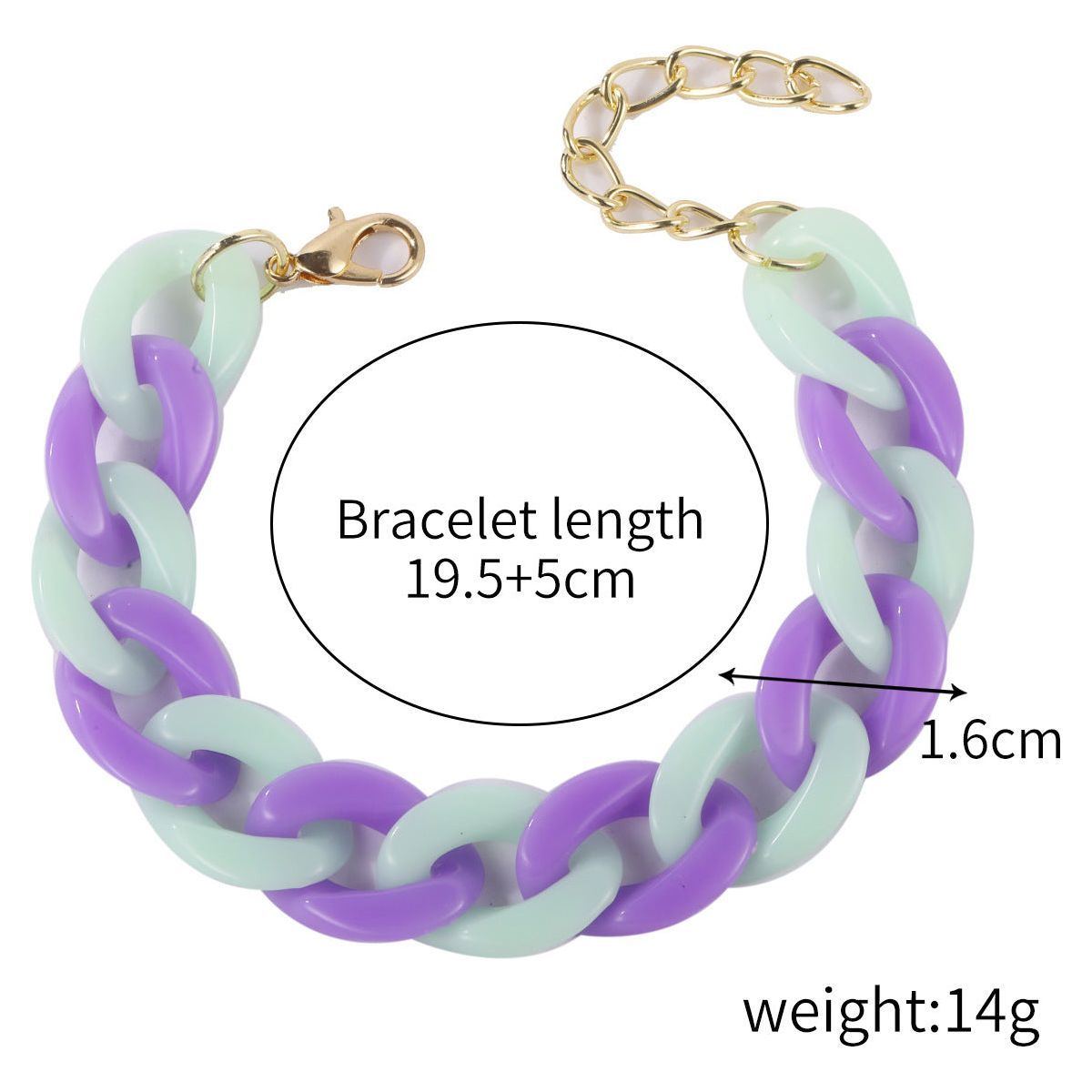 Women's Fashion Bohemian Color Beaded Bracelet