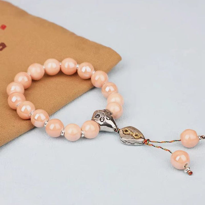 Couple's Ceramic Lucky Bead Bracelet Ornament - Jointcorp