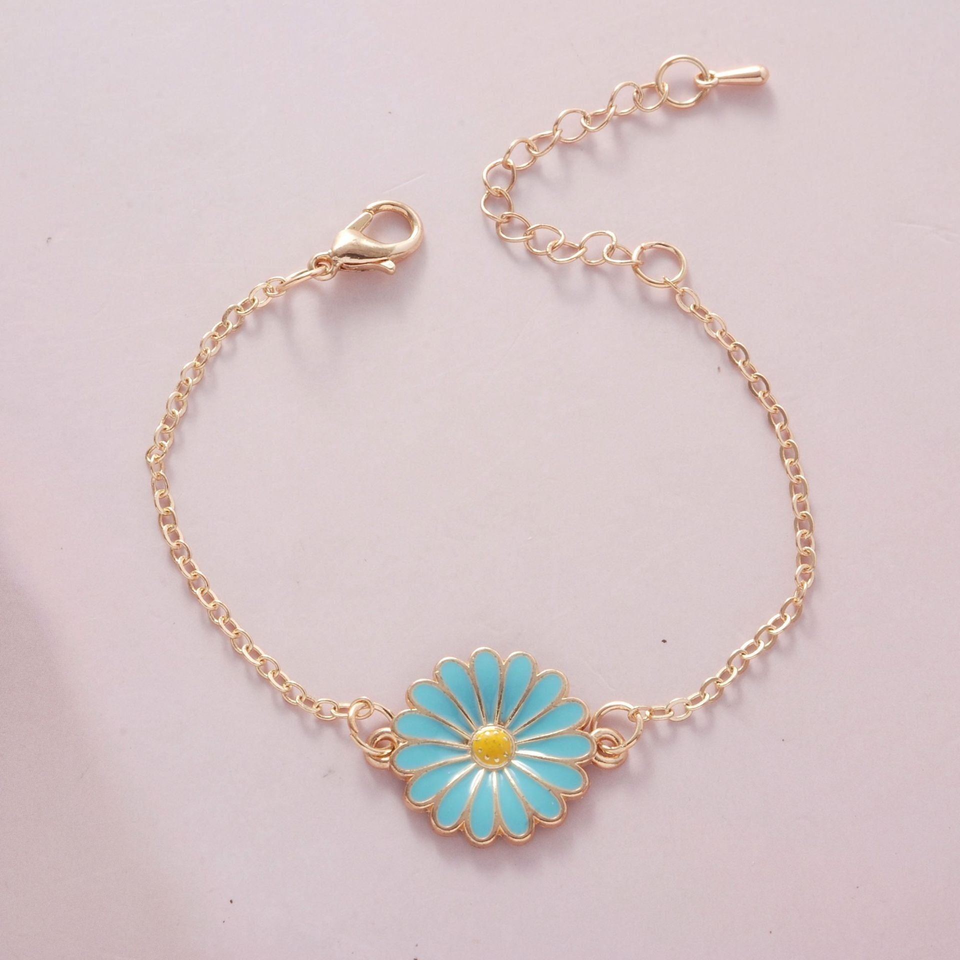 Women's Fashion Simple Alloy Daisy Bracelet - Jointcorp