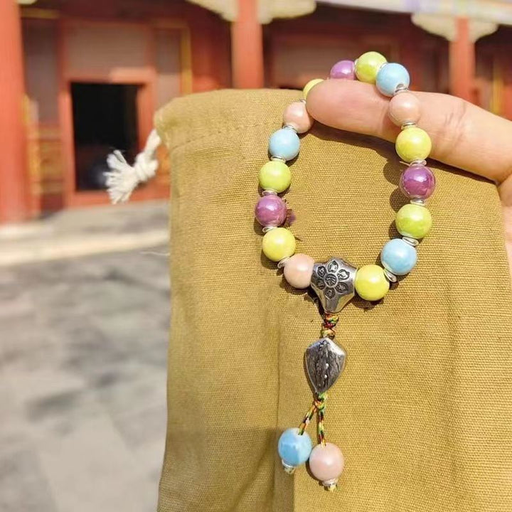 Couple's Ceramic Lucky Bead Bracelet Ornament - Jointcorp