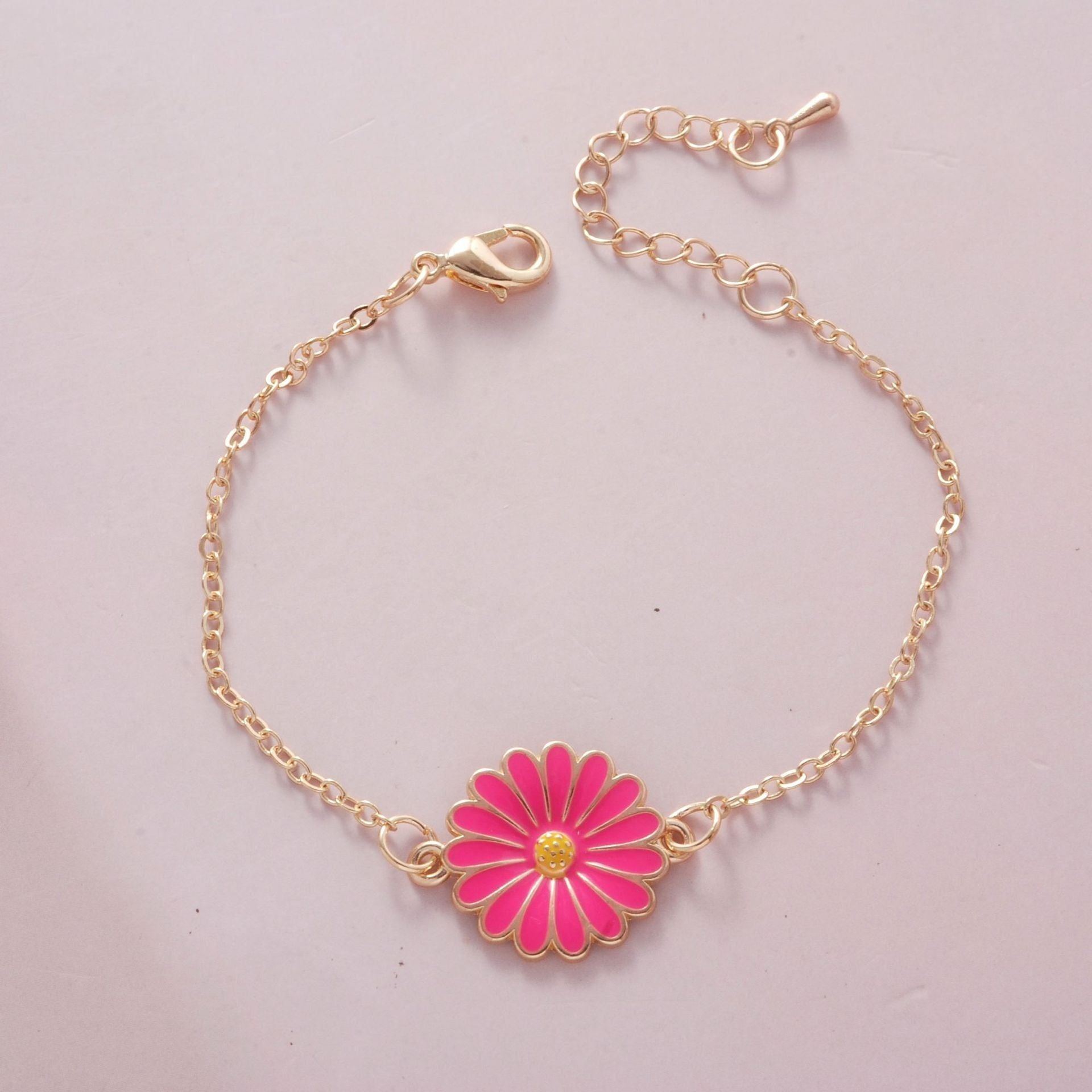 Women's Fashion Simple Alloy Daisy Bracelet - Jointcorp