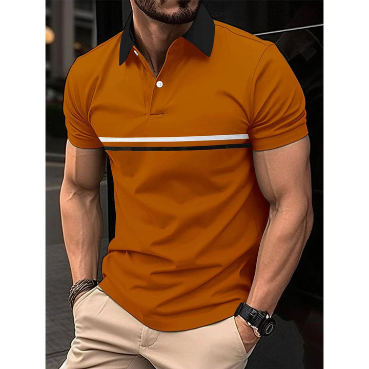 Polo Shirt Button Stitching Men's Sports - Jointcorp