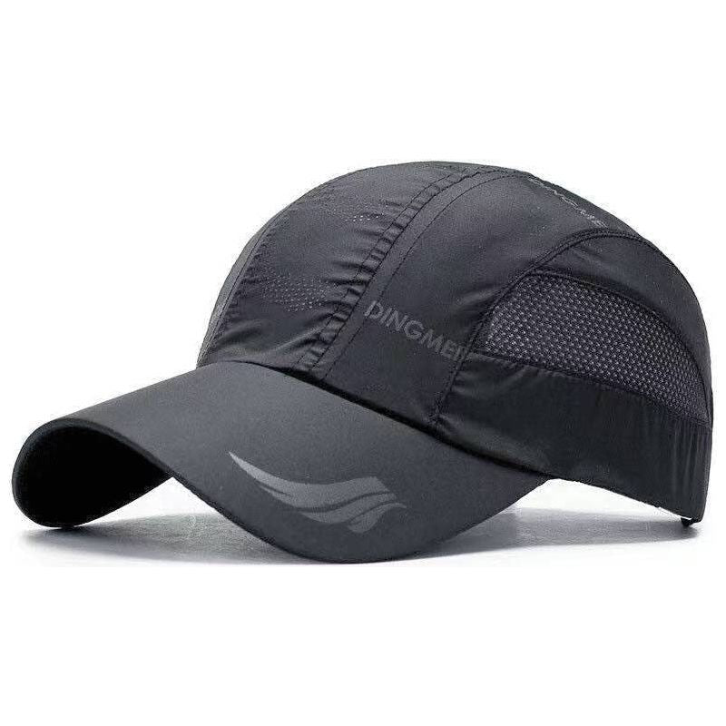 Men Sports Running Sweat Baseball Cap Male Canada Golf Quick Dry Women Kpop Solid