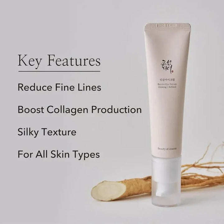 30ml Revive Eye Serum Retinal Ginseng Eye Cream Moisturizer Brighten Nourishing Eye Skin Firming Lifting Eye Bag Korea Eyes Care