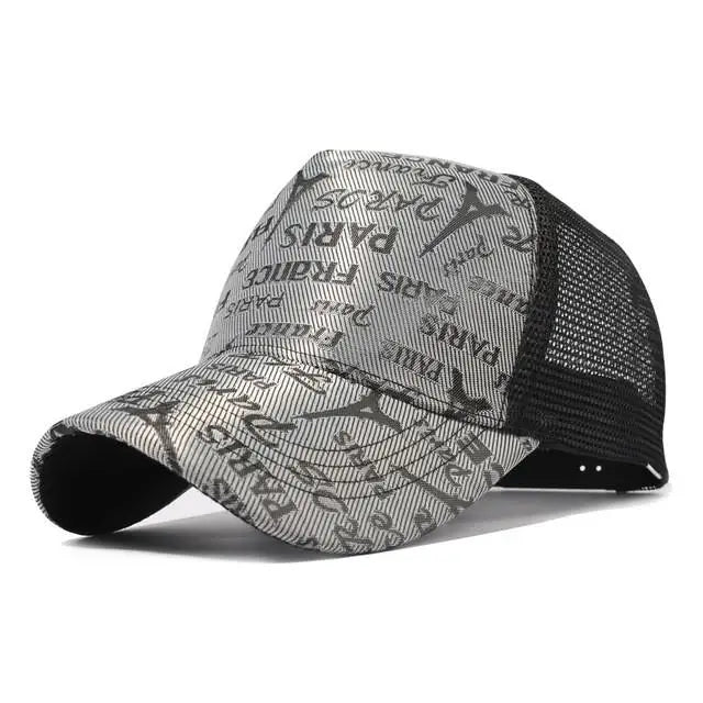 Summer2021 Quick Drying Baseball Caps Men Women Plaid Letter Casual Mesh Sun Protection Breathable Adjustable Gorras Snapback
