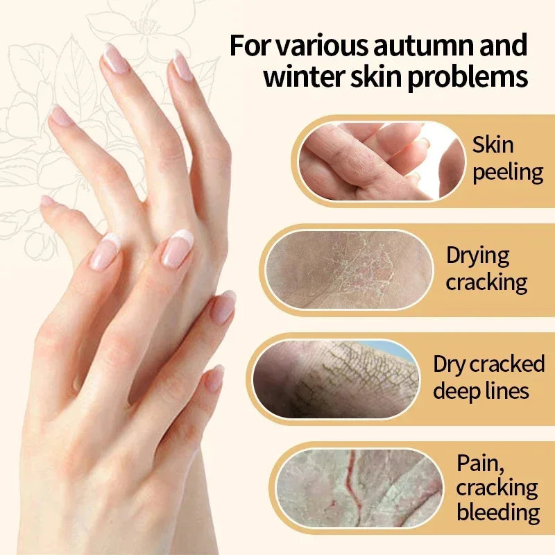 Collagen Anti-wrinkle Hand Cream Skin Soften Nourish Cracked Repair Whitening Moisturizing Anti-drying Product Korean Skin Care