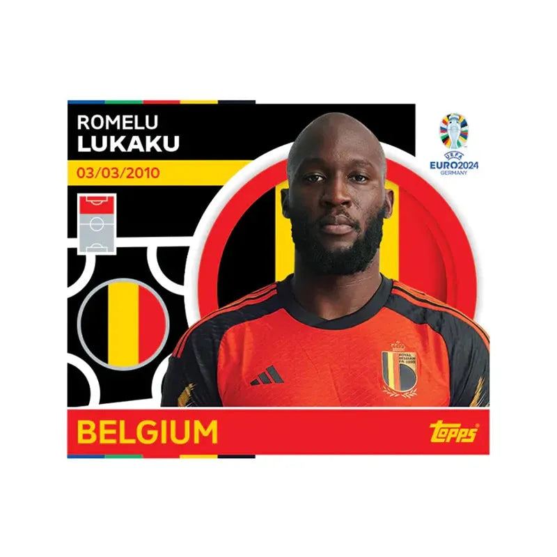 Topps Official Euro 2024 Football Collection Sticke Limited Ballsuperstar Signature Fan Gift In Stock