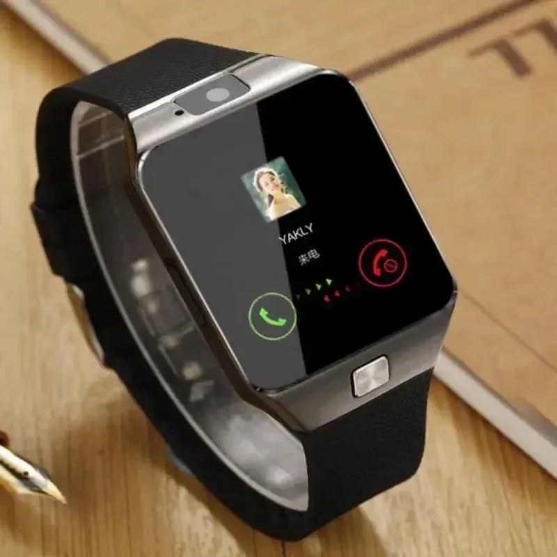 SIM Card DZ09 Mobile Smartwatch Sleep Monitor Phone Watch Fitness Tracker Remote Control Music Camera Watch