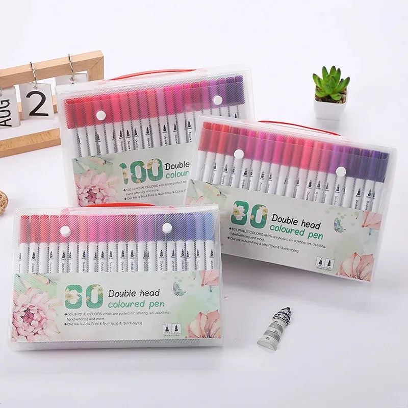 Colors Double-Head Washable Color Marker Set