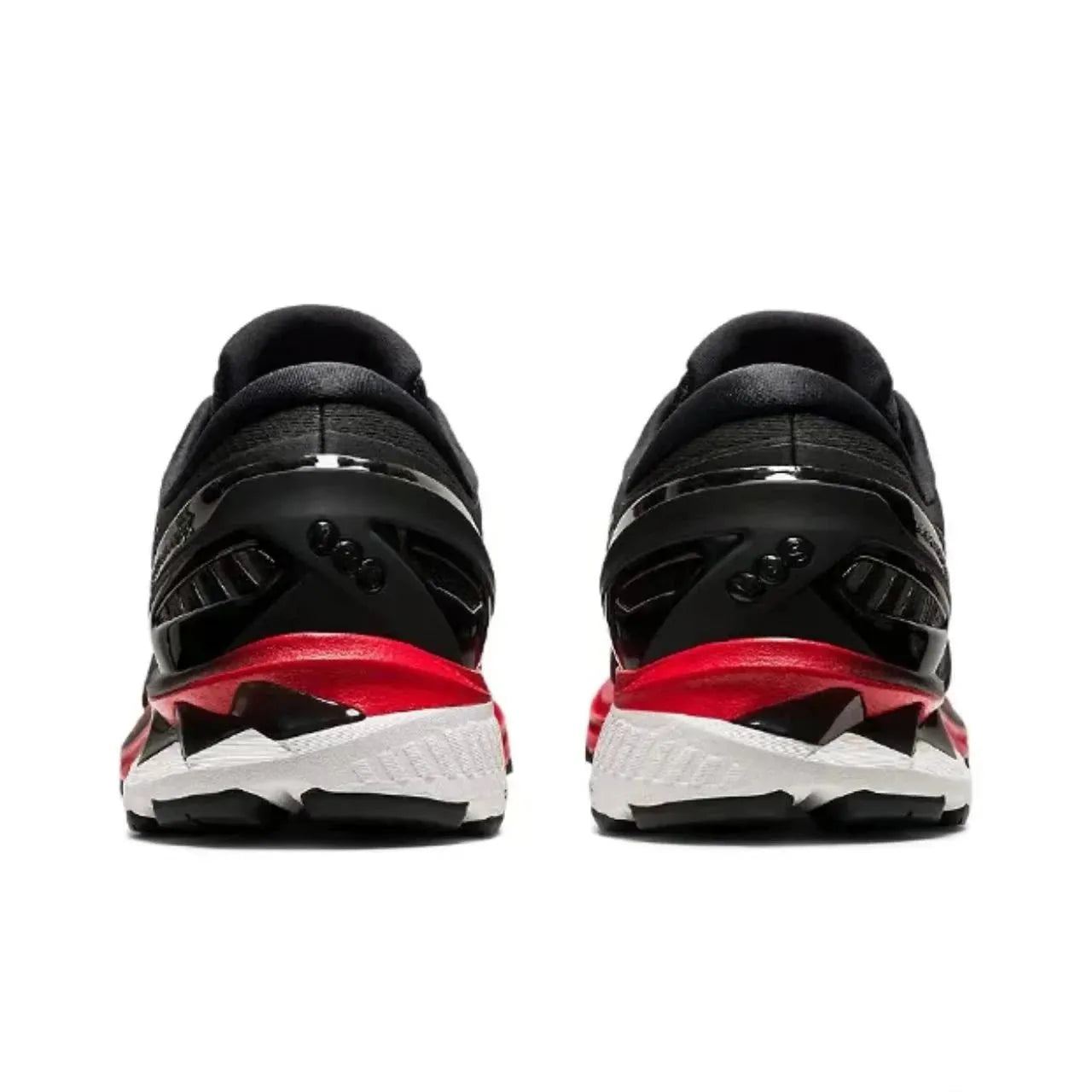 Asics Gel Kayano 27 Original Men Running Shoes BLACK Cushion Men Sneaker Breathable Sport Shose Black-red