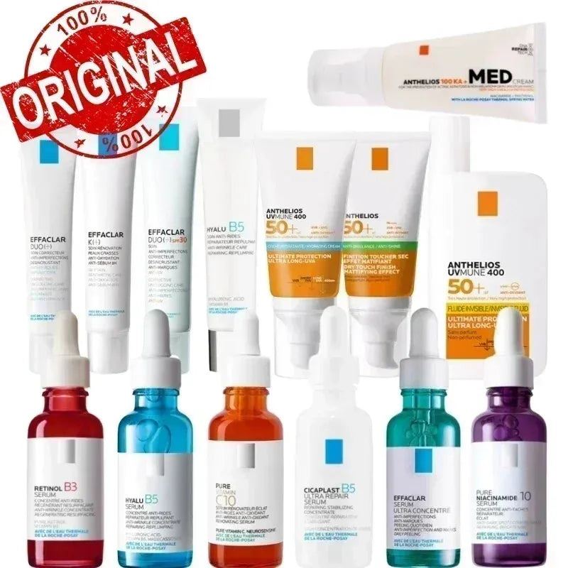 Skin Care Full Range Of Products Vitamin C10 Niacinamide 10 RETINOL B3 HYALU B5 Serum Bright Radiant Skin Sunscreen Oil Control