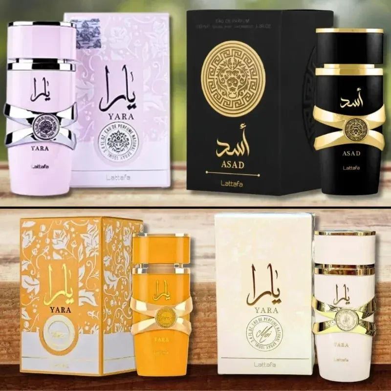 100ML Lattafa Spray Eau De Parfume Oil Gift Set Men Women Yara Moi Tous  Asad  Femme Lasting Impression Light Fragrance