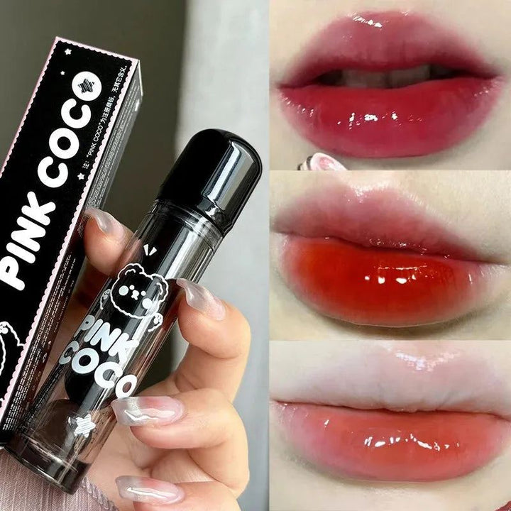 6 Colours Mirror Juice Lip Gloss Waterproof Long-Lasting Moisturingsing Lipstick High Gloss Lip Red Moisturing Lipstick Makeup
