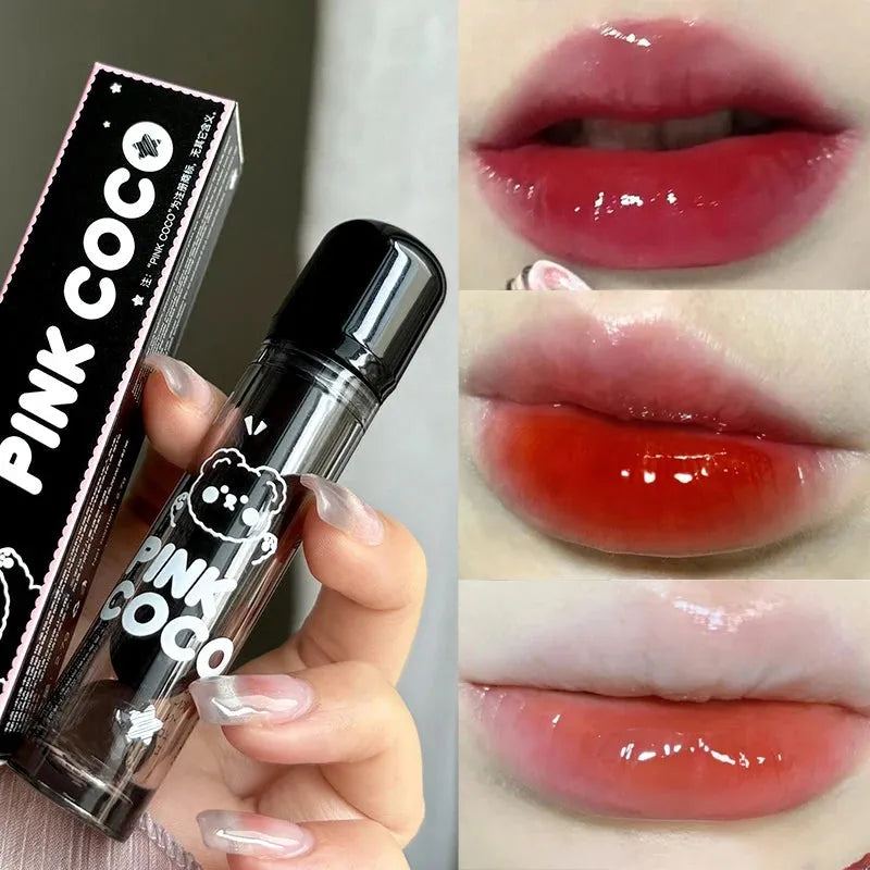 6 Colours Mirror Juice Lip Gloss Waterproof Long-Lasting Moisturingsing Lipstick High Gloss Lip Red Moisturing Lipstick Makeup