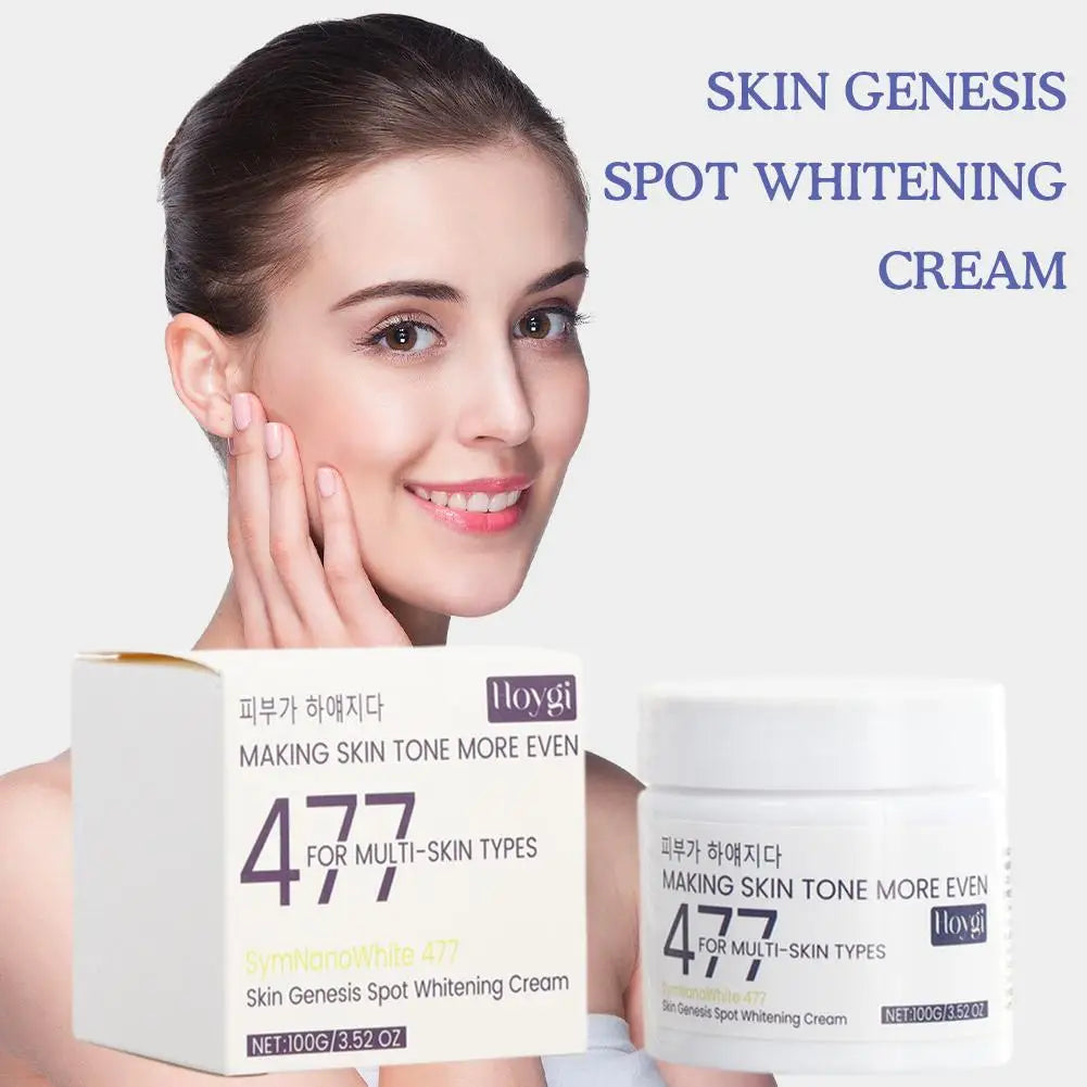 477 Skin Genesis Spot Whitening Gream Fades Spot Smoothes Brightens And Relieve Tone Corrector Dryness Dullness Skin Moisturing