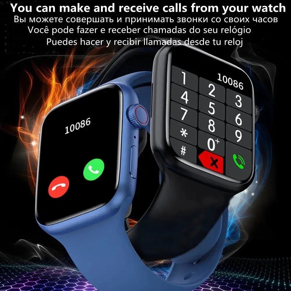Smart Watch I8 Pro Max Answer Call Sport Fitness Tracker Custom Dial Smartwatch Men Women Gift For Apple Phone PK IWO 27 X8 T500