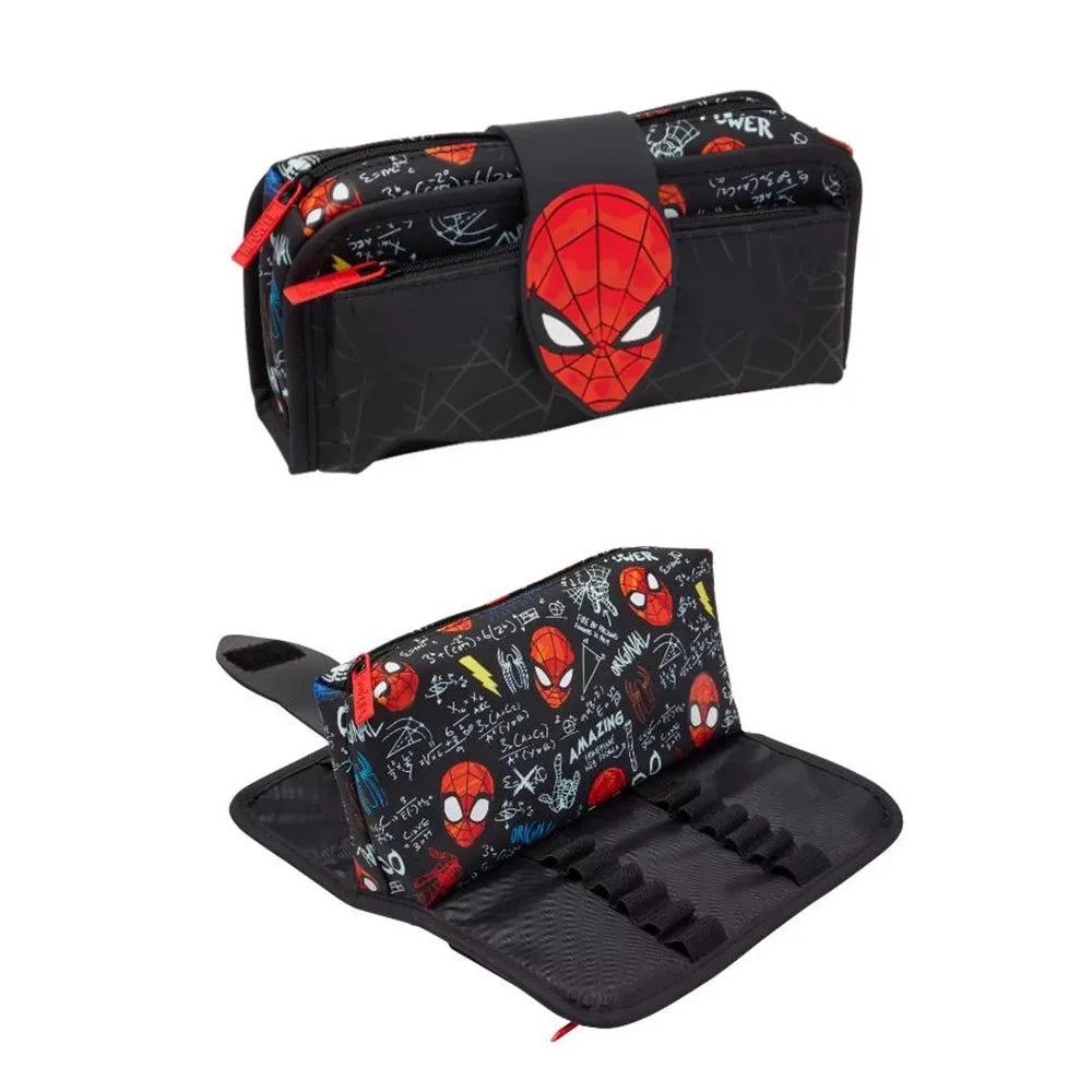 MINISO Marvel Children's Schoolbag Smiggle Backpack for Boy 7-16 years 16 inch Waterproof Student Lunch Bag Lovely Pencil Case