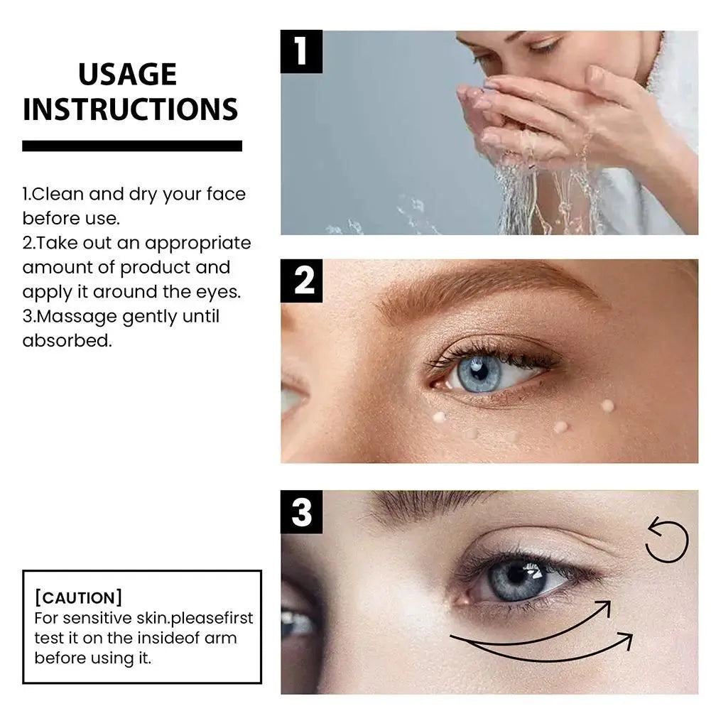 Eye Cream Smoothing Eye Care Relieve Puffiness Deep Moisturizing Hydration Eye Cream Skin Care