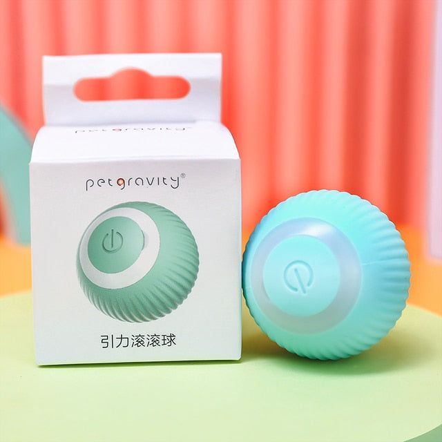 Smart Cat Toys Automatic Rolling Ball Electric Cat Toys Interactive For Cats Training Self-moving Kitten Toys Pet Accessories - Jointcorp