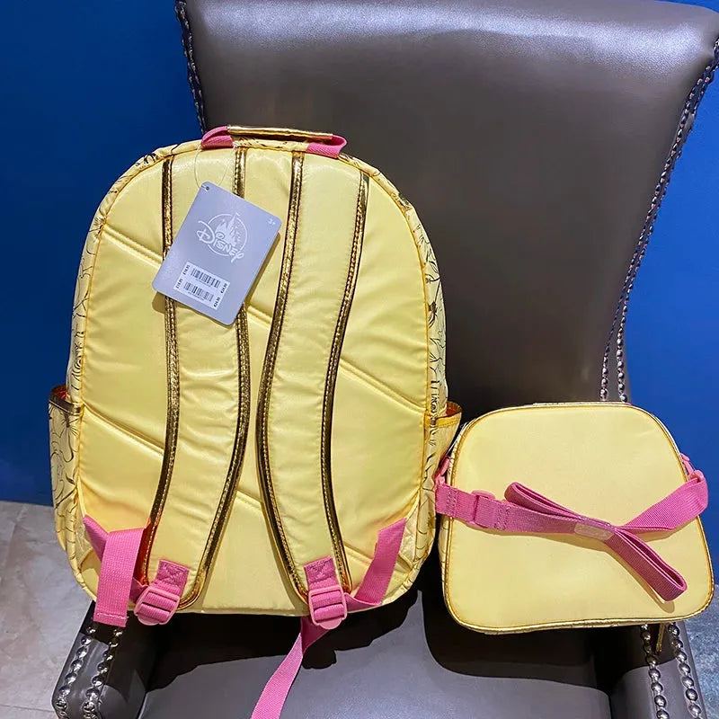 New Original Disney Beautiful Woman And Beast Beautiful Woman Princess Bag And Bag Gift Student School Supplies Backpack